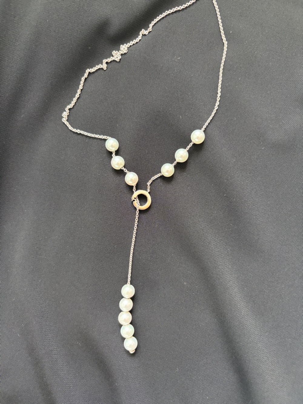 MIKIMOTO “Pearls In Motion” Akoya Pearl and Diamond Necklace - Picture 7 of 11